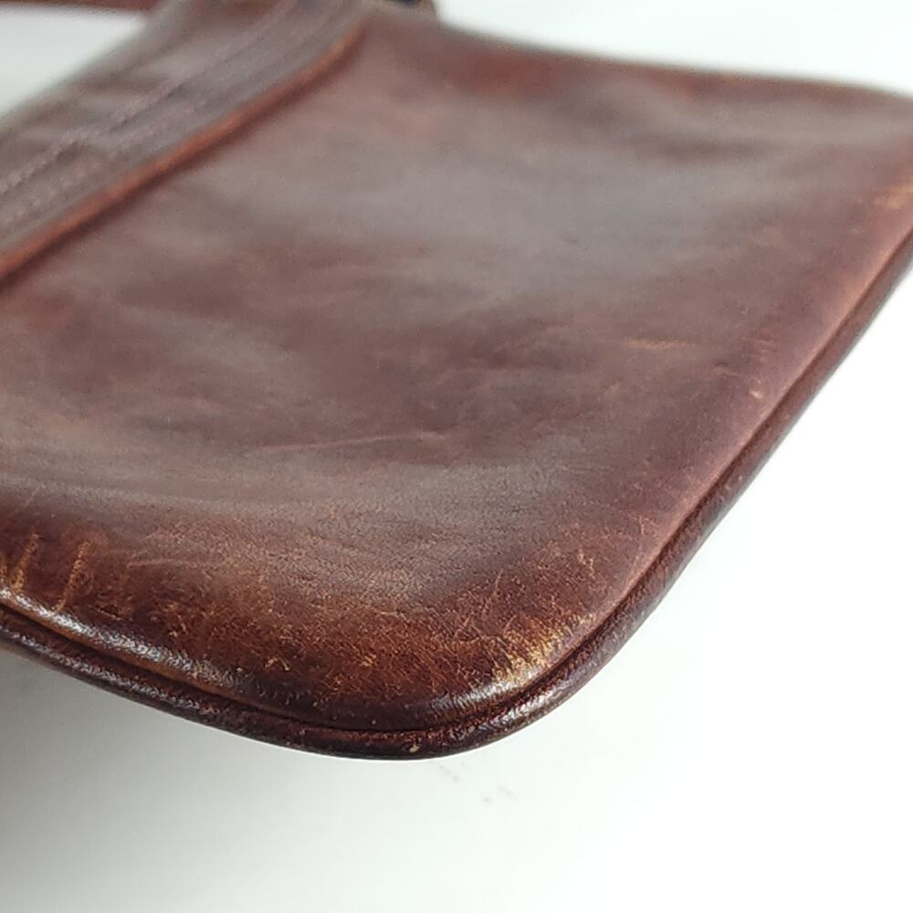 Coach Legacy 65th Anniversary Brown Leather Mini Flap Wristlet Wallet Bag - Picture 16 of 16